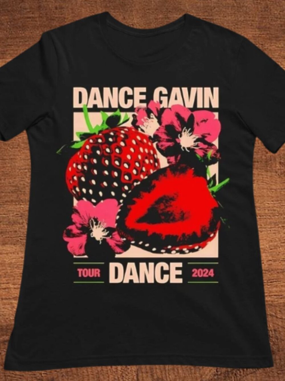 Dance Gavin Dance Strawberry Blossom Tour 2024 T-shirt